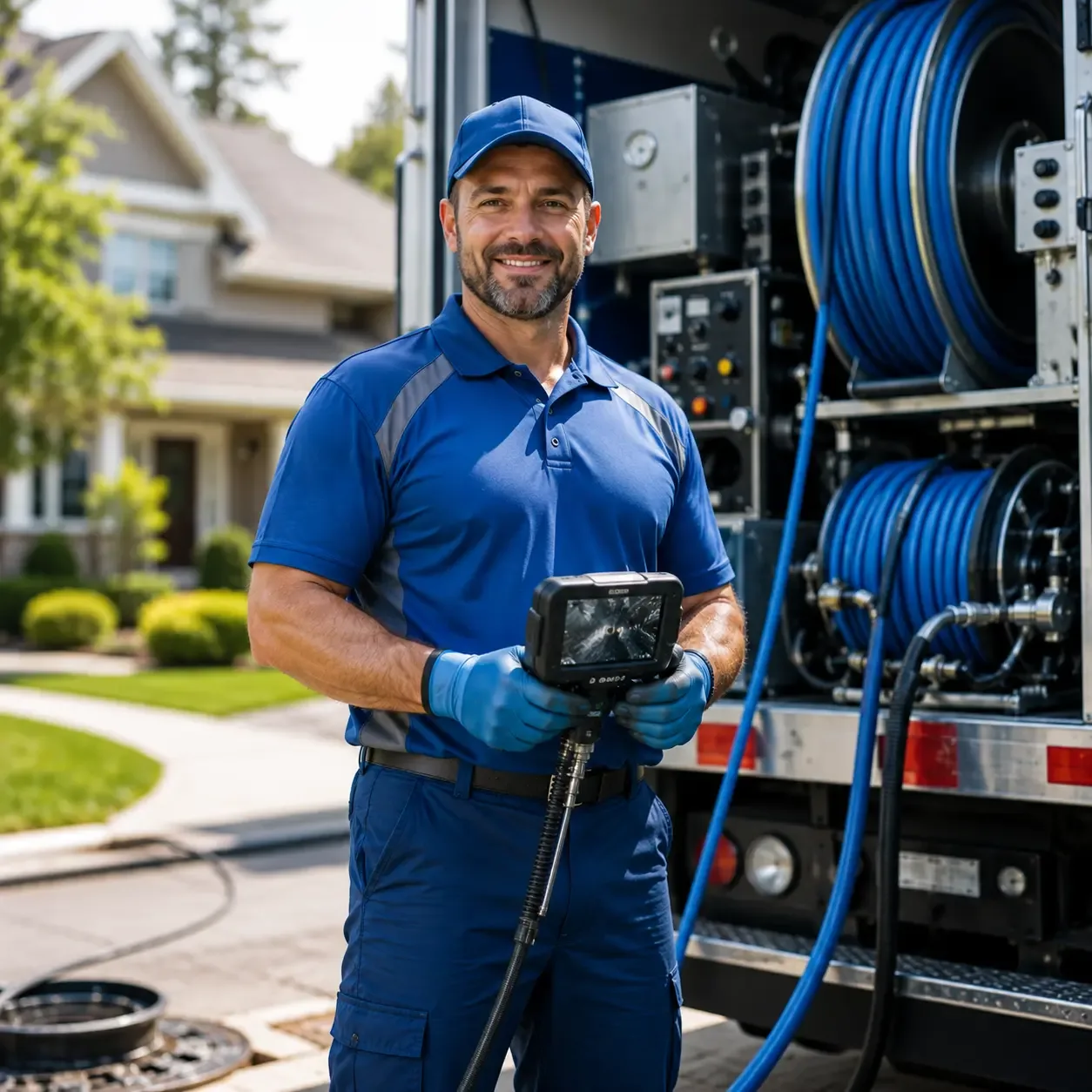 Local outdoor drain cleaning specialists in Grant, OK